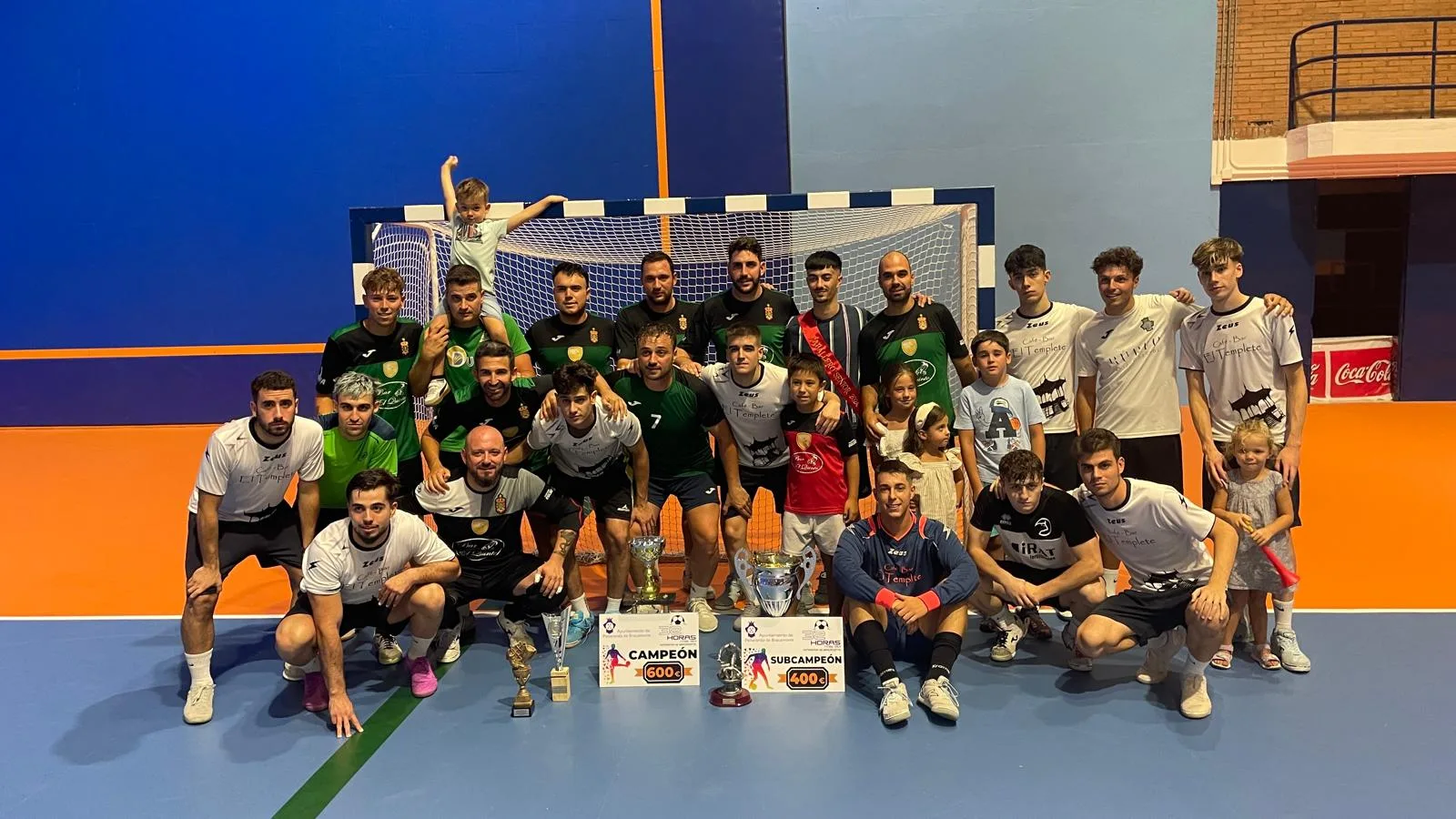 Gran fin de semana de fútbol sala en el pabellón Miguel Ángel Jiménez Barcala