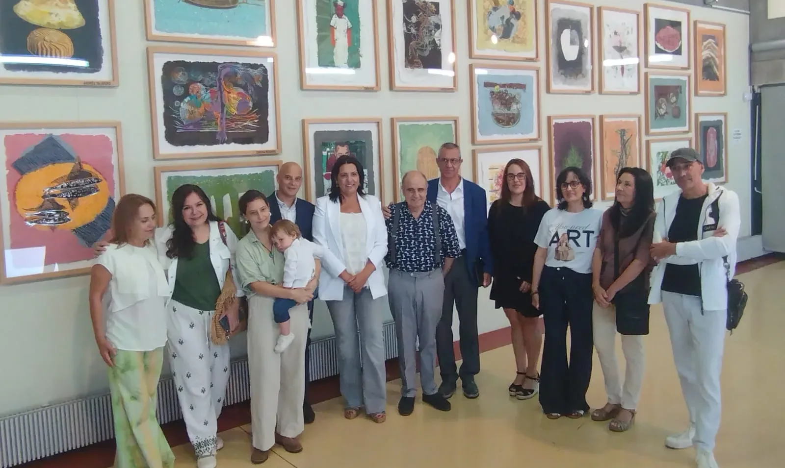 Santa Marta de Tormes instala de forma permanente la colección ‘Gastronomía y Naturaleza’ en la Escuela de Hostelería
