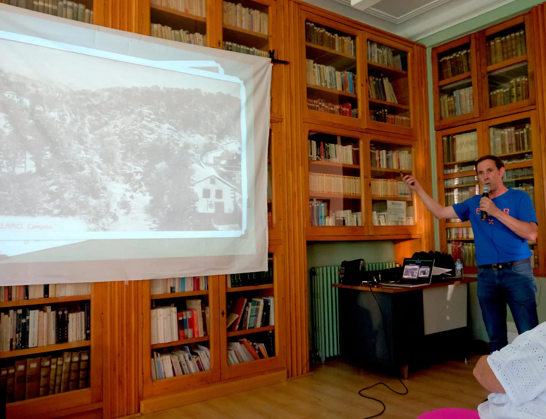 Un recorrido visual y humano por el patrimonio industrial de Béjar con Antonio Sánchez y Juan Antonio Frías