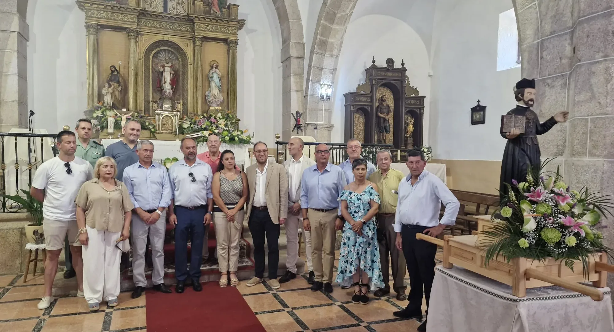 Celebraciones de San Cayetano en Ituero de Azaba con presencia institucional