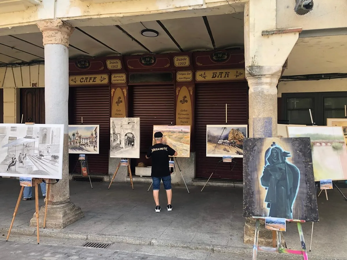 Ganadores de la VIII edición del Certamen de Pintura Rápida “Villa de Alba de Tormes”