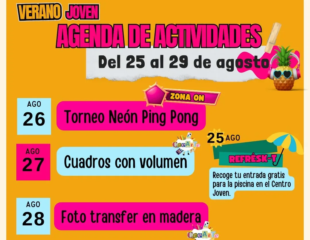Carbajosa de la Sagrada despide el Verano Joven con actividades en el Centro Joven
