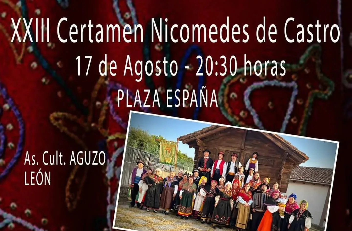 Villamayor celebra el XXIII Certamen Nicomedes de Castro con música, danzas y trajes típicos