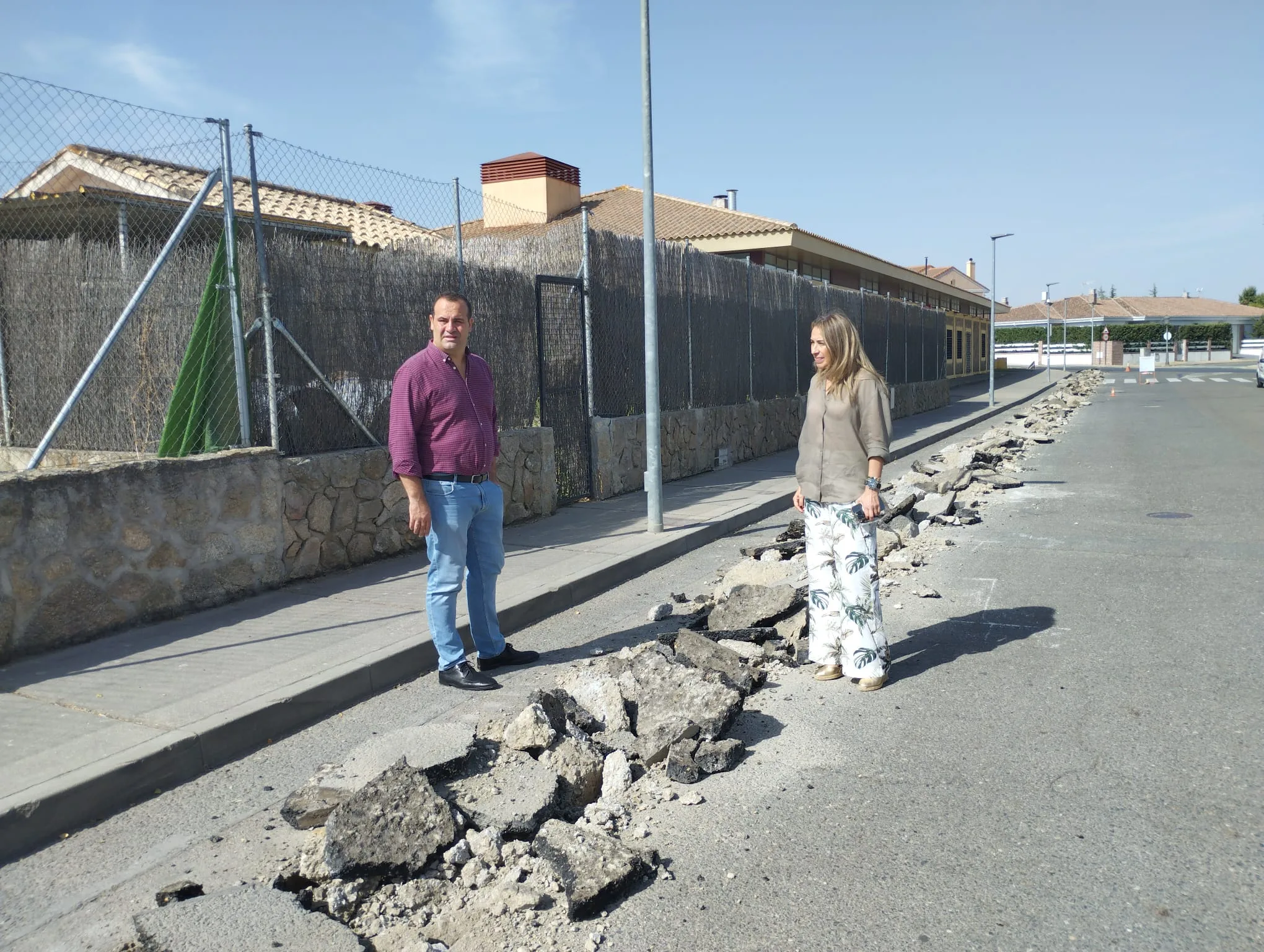 Arrancan las obras de renovación parcial de la red de abastecimiento de Villas de Valdelagua