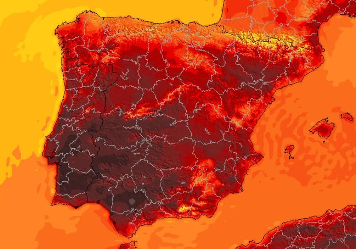 Ola de calor en la Península a partir del domingo