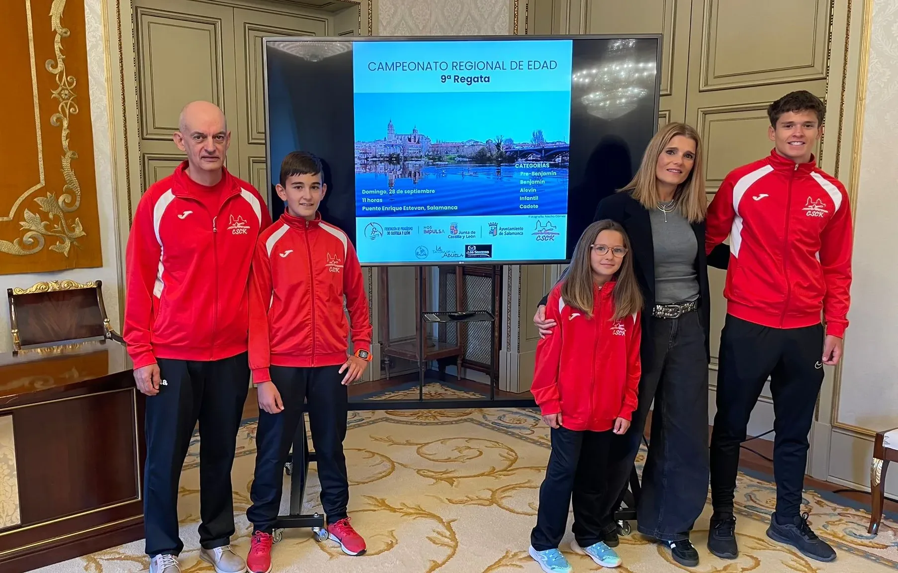 Salamanca acoge el 28 de septiembre la novena y última regata del XXVIII Campeonato Regional de Edad de Piragüismo de Castilla y León