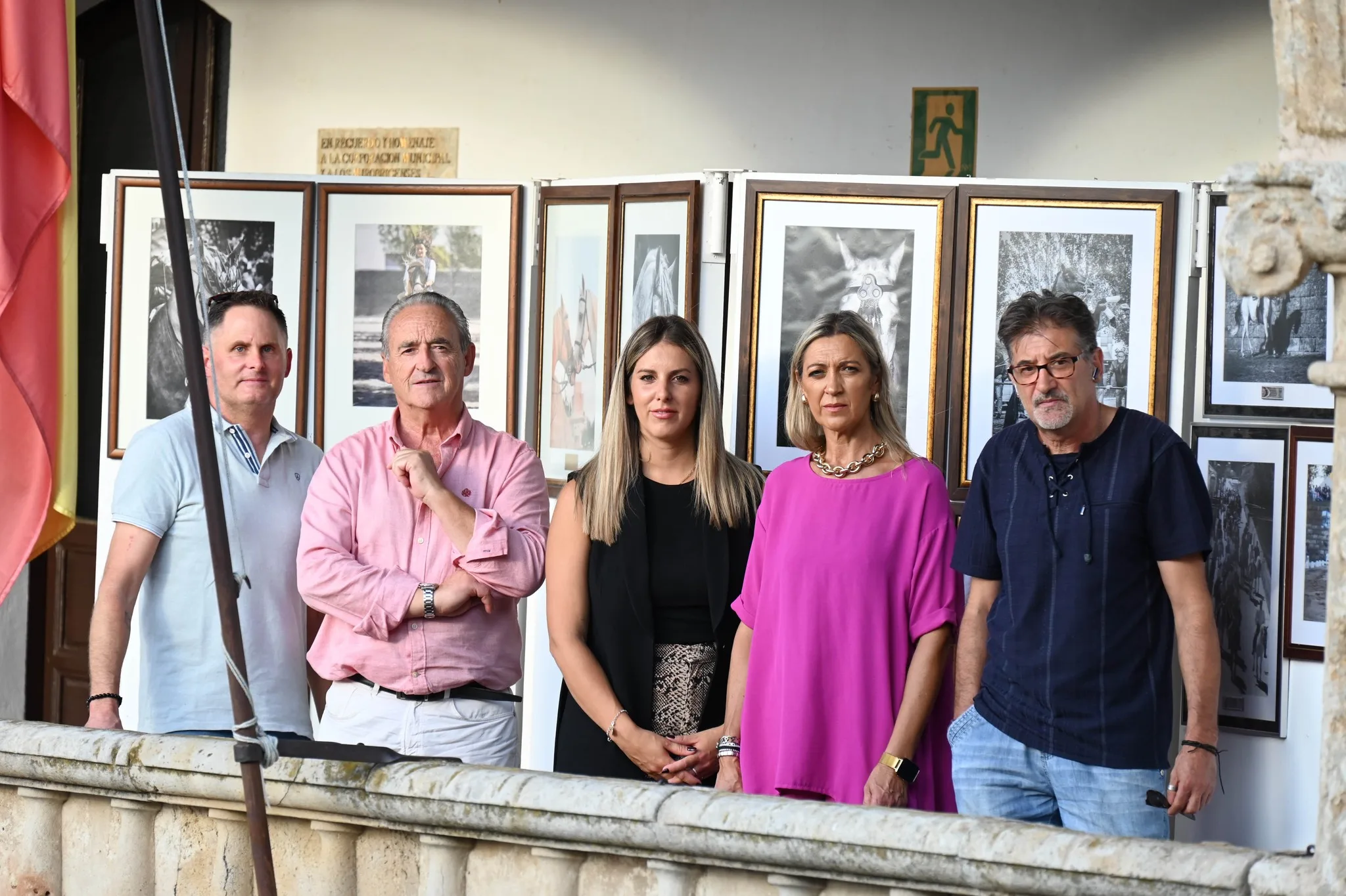 Ciudad Rodrigo abre la exposición de fotografías de la Feria del Caballo