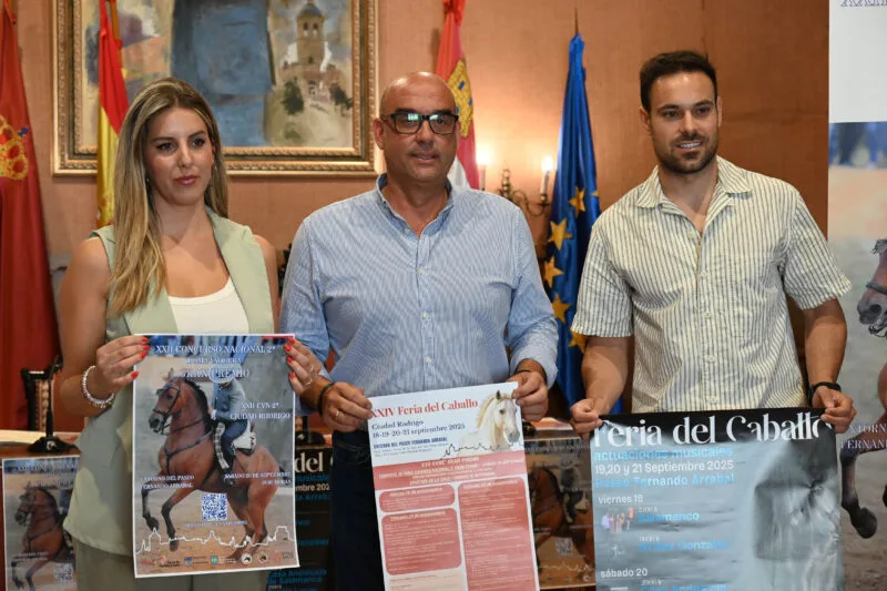 PROGRAMA | XXIV Feria del Caballo de Ciudad Rodrigo: del 18 al 21 de septiembre de 2025