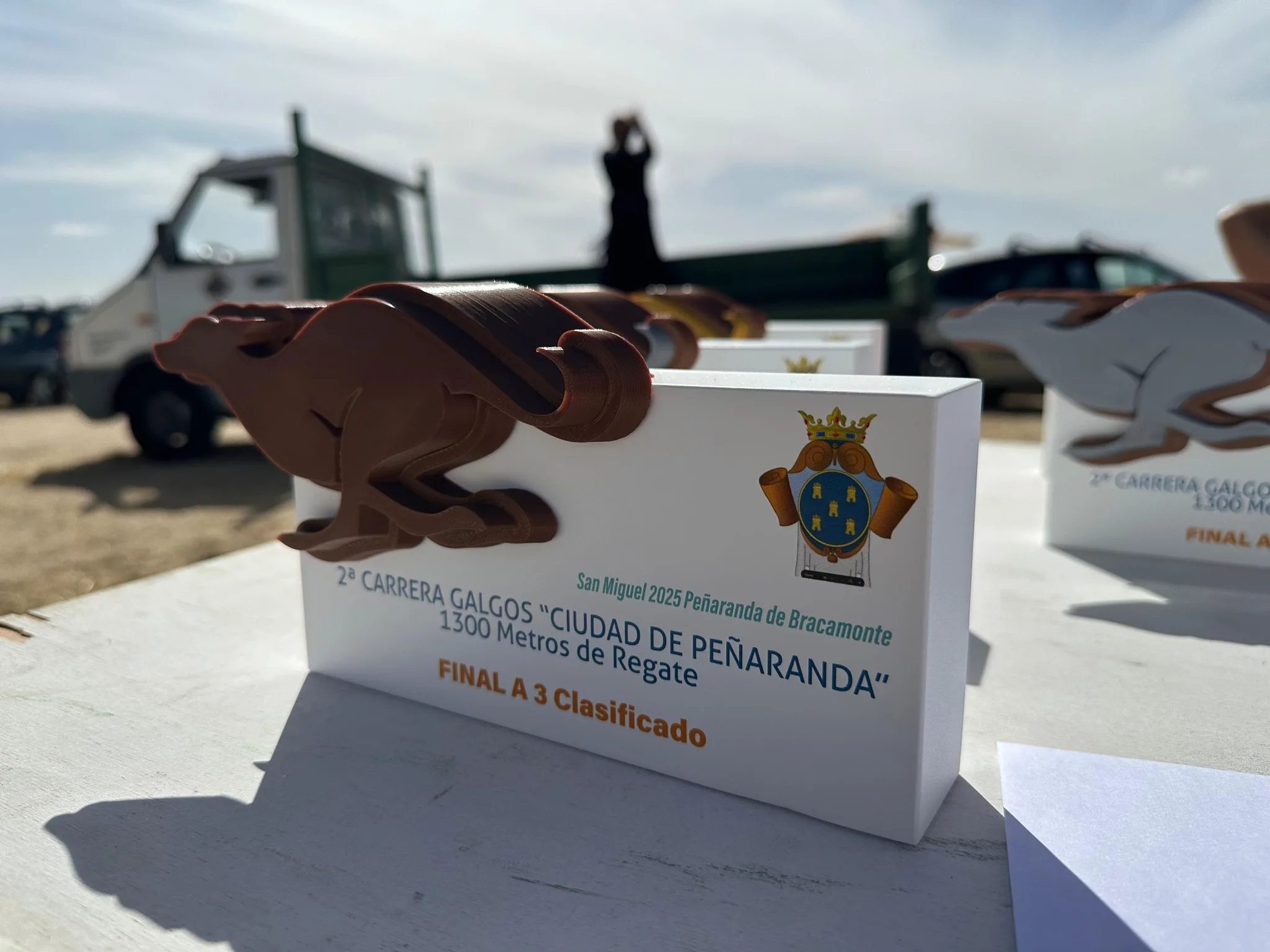 Éxito de la II Carrera de Galgos “Ciudad de Peñaranda” en las Fiestas de San Miguel