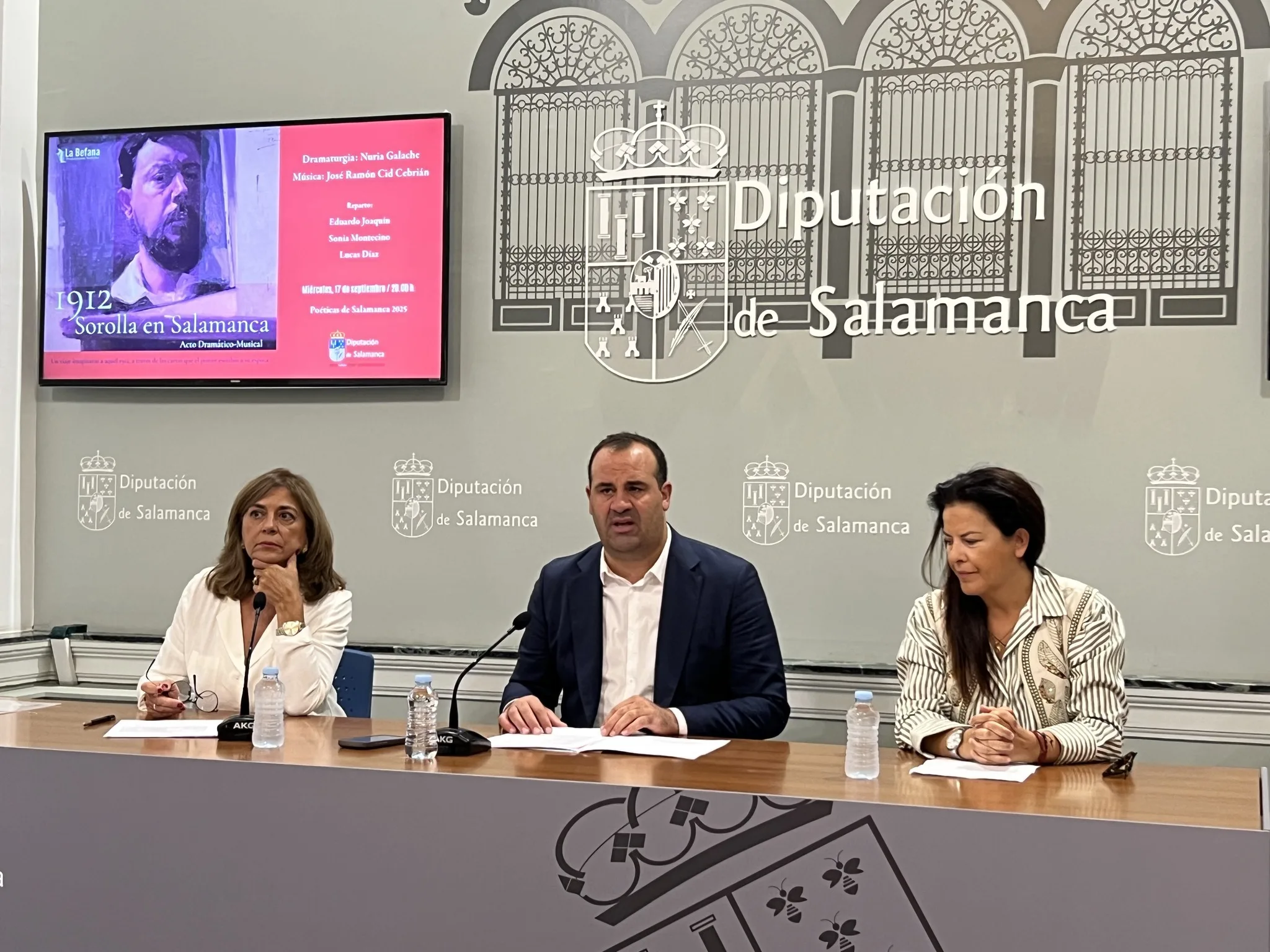 La III Edición de Poéticas de Salamanca se despide con un homenaje a Sorolla en el Patio de La Salina