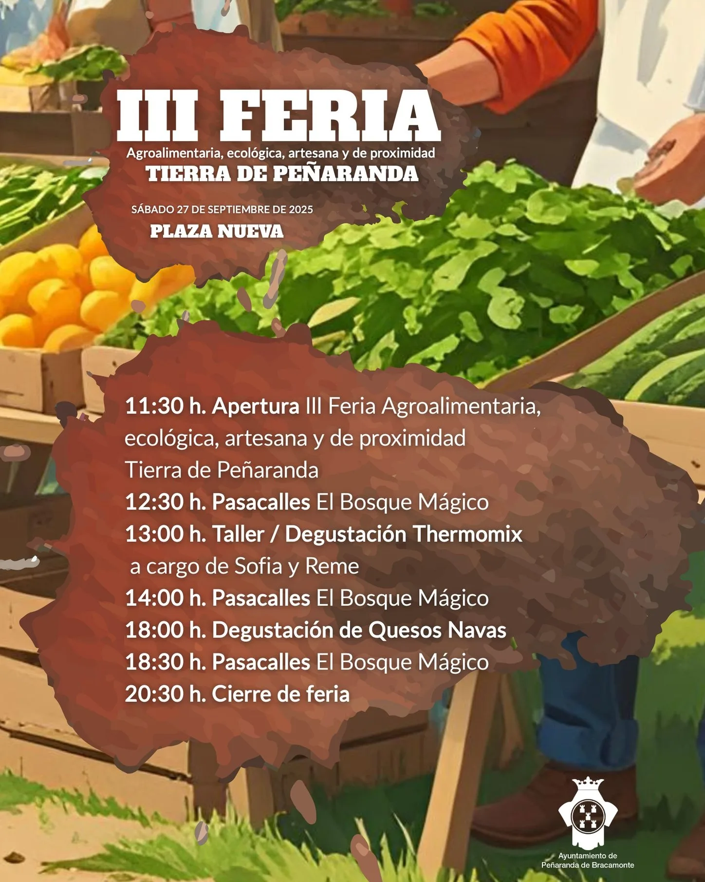 Peñaranda celebra la III Feria Agroalimentaria, Ecológica, Artesana y de Proximidad