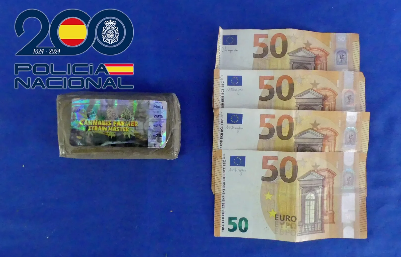Detenido en Salamanca con una tableta de hachís durante las Ferias y Fiestas