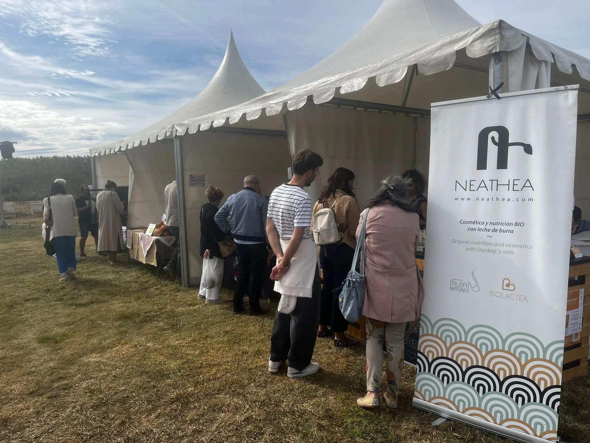 Gran participación en el Mercado de Productos Locales de Salamanca en Cabrerizos