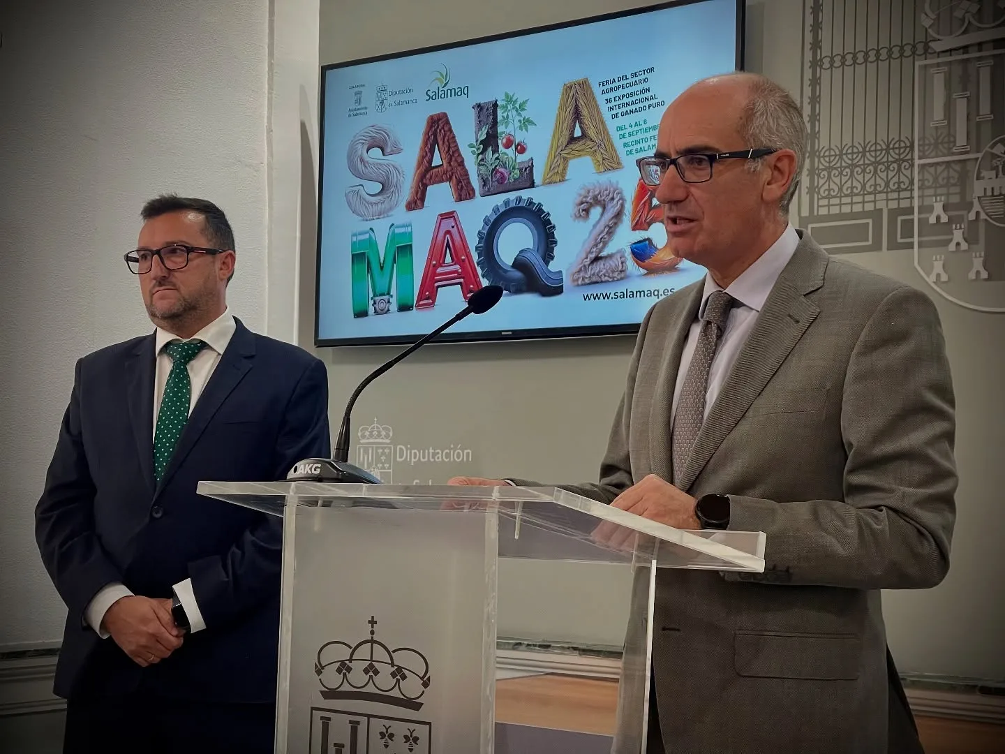 Salamaq 25 convierte a Salamanca en el epicentro del sector agropecuario español