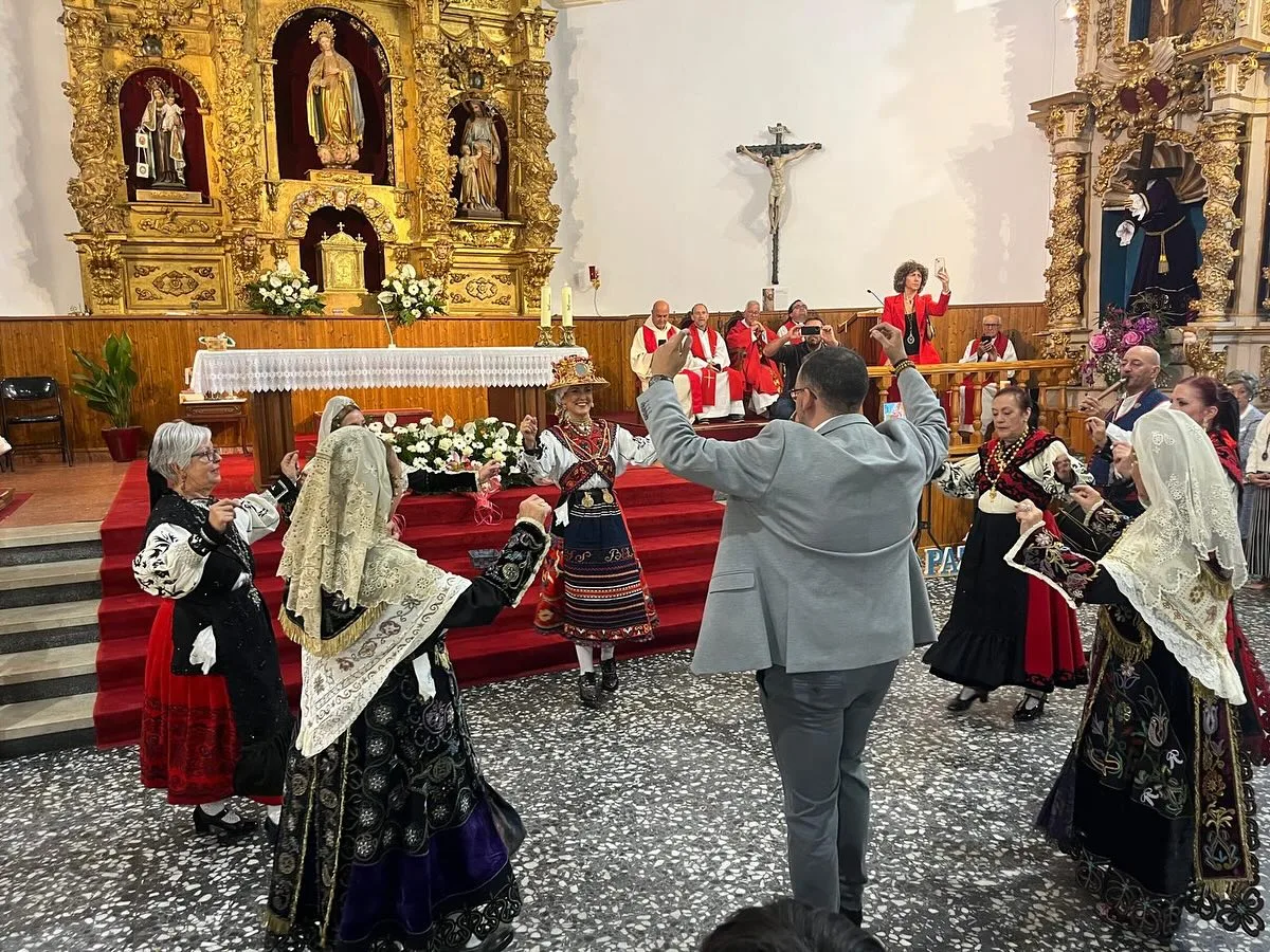 Tamames celebra sus fiestas patronales en honor al Santísimo Cristo del Amparo