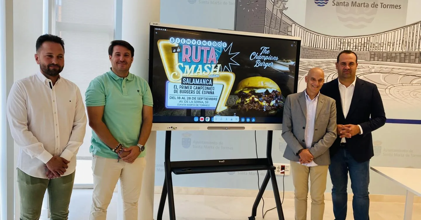 Santa Marta de Tormes acogerá el mayor evento gastronómico de Europa: The Champions Burger