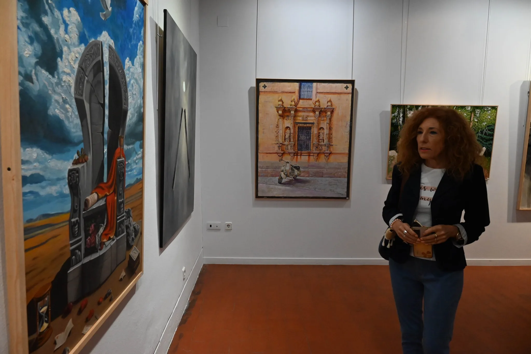 Ciudad Rodrigo inaugura la exposición del XLI Certamen de Artes Plásticas “Celso Lagar”