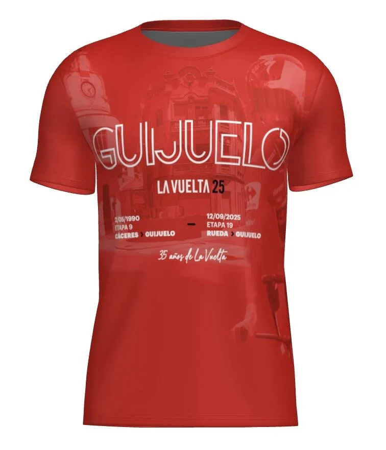 Guijuelo presenta una camiseta conmemorativa de La Vuelta 25