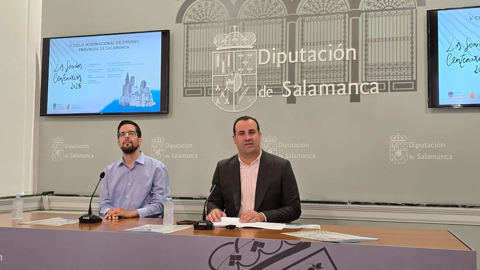La Diputación de Salamanca presenta el V Ciclo Internacional de Órgano “Los Sonidos Centenarios 2025”