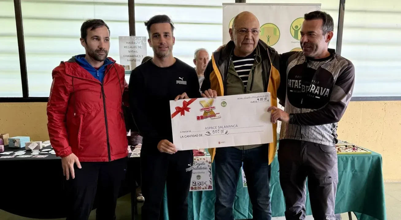 La X Jamountain Bike Guijuelo recauda 3.000 euros para Aspace