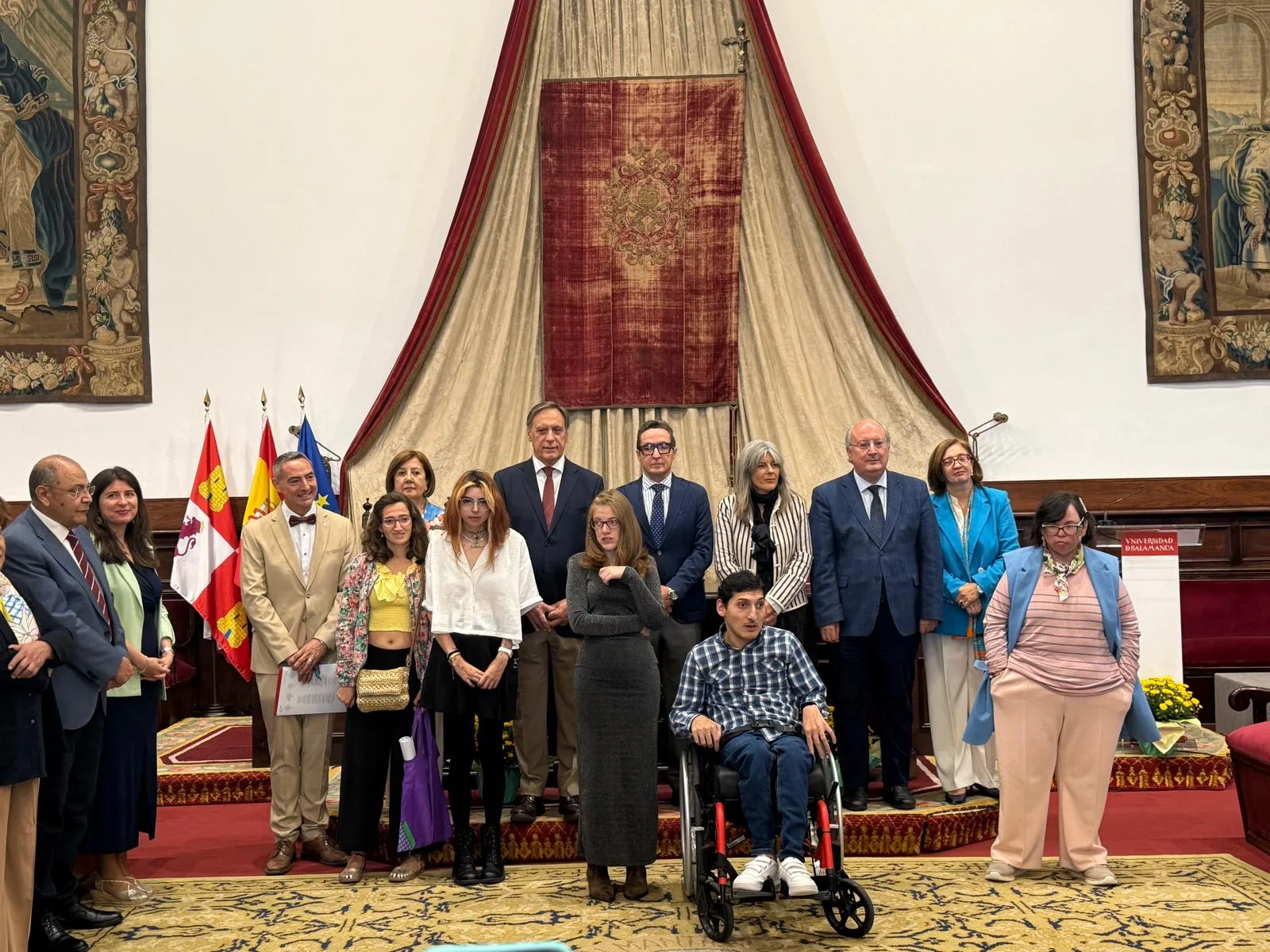 Carbayo destaca la colaboración institucional para facilitar la inclusión en la vida académica de personas con discapacidad intelectual