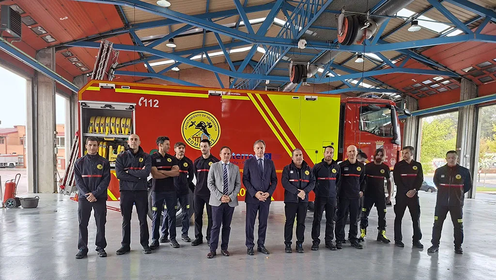 Nuevo camión nodriza para el Servicio de Bomberos municipal
