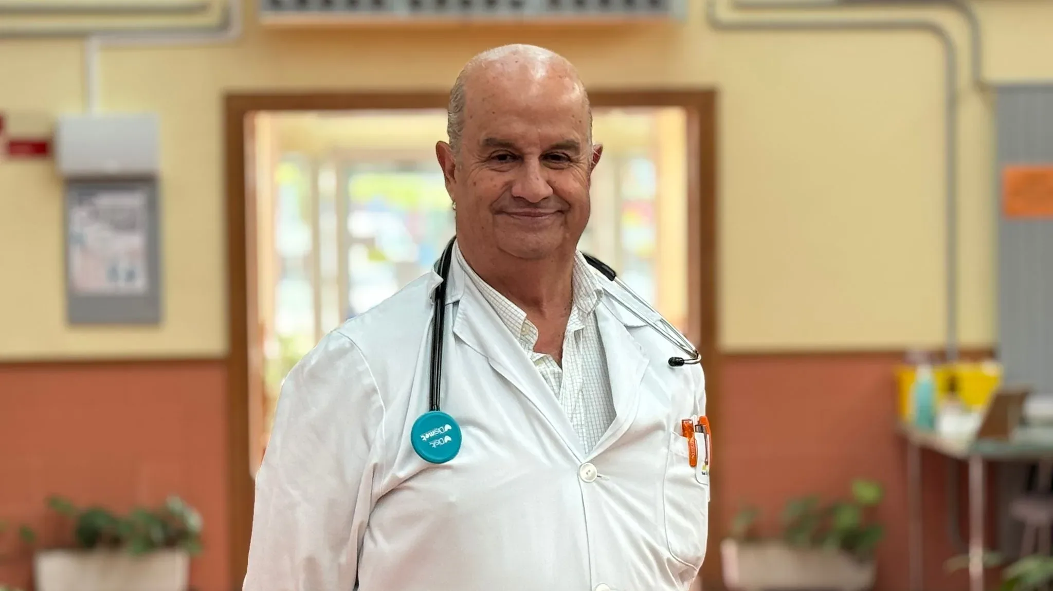 Peñaranda agradece la labor de Alfonso Sánchez Escudero, coordinador del Centro de Salud