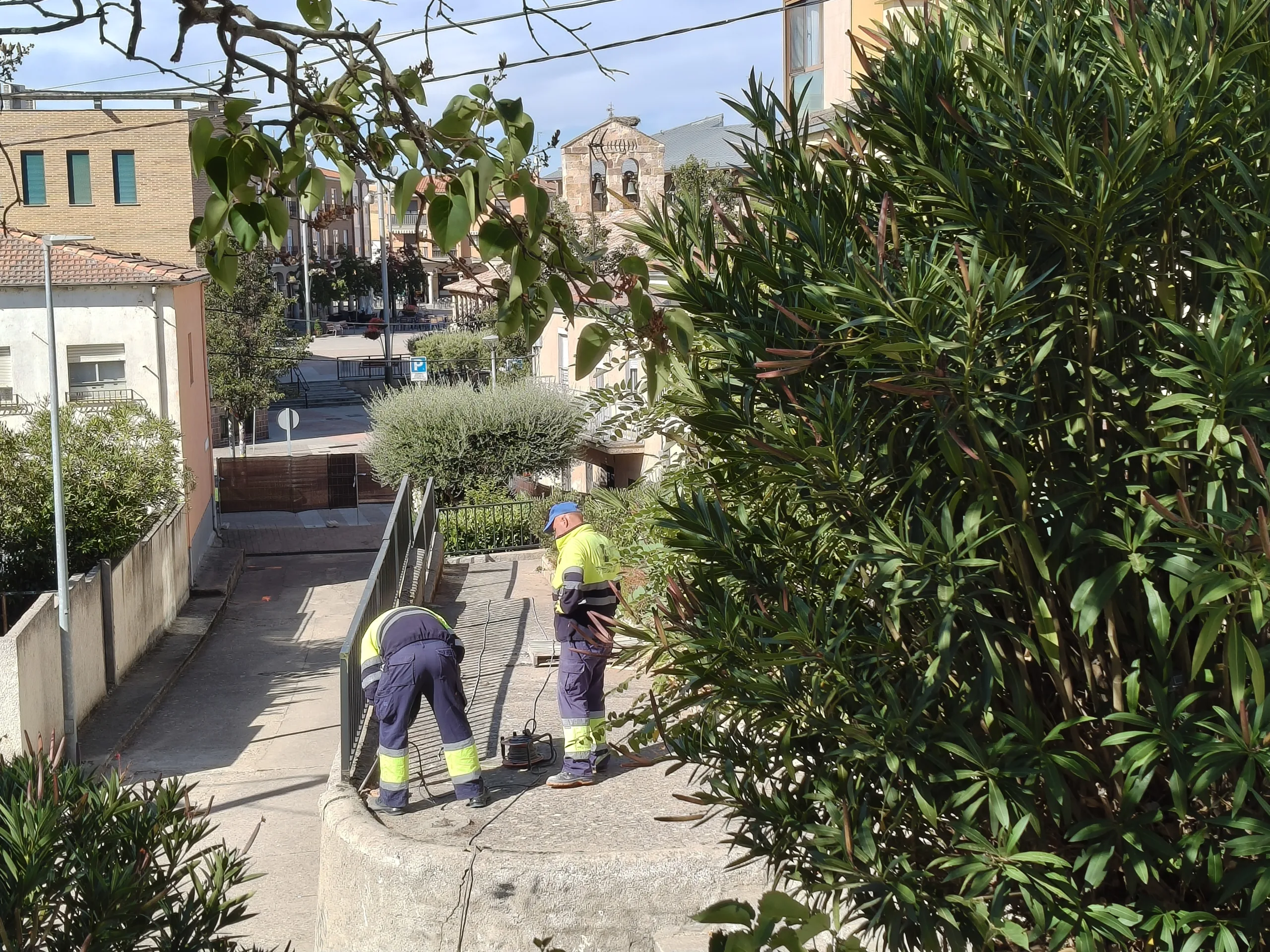 Comienzan las obras de remodelación en las calles Sur y Laguna de Carbajosa de la Sagrada