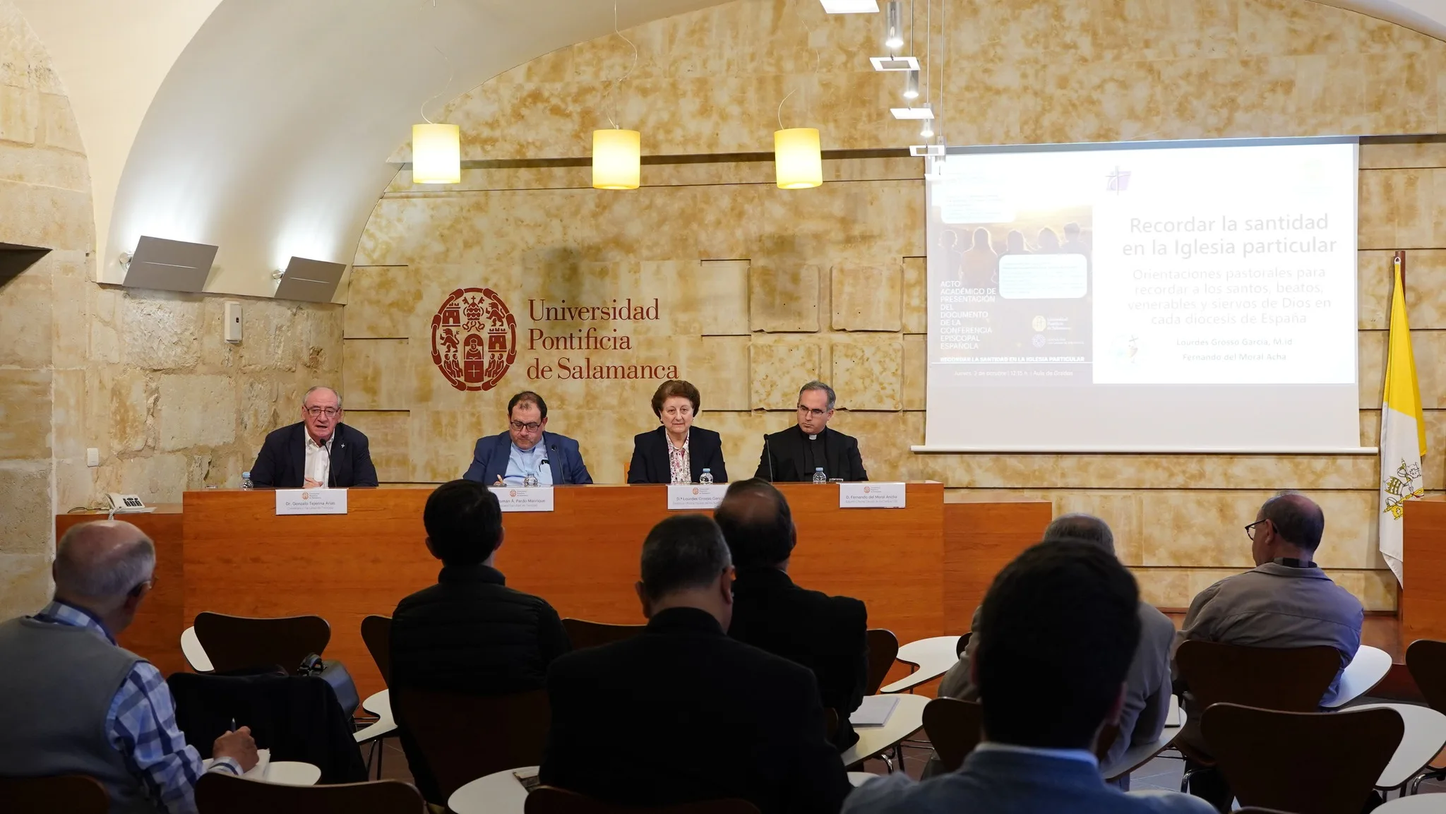 La UPSA acoge la presentación del documento de la Conferencia Episcopal sobre la santidad en la Iglesia particular