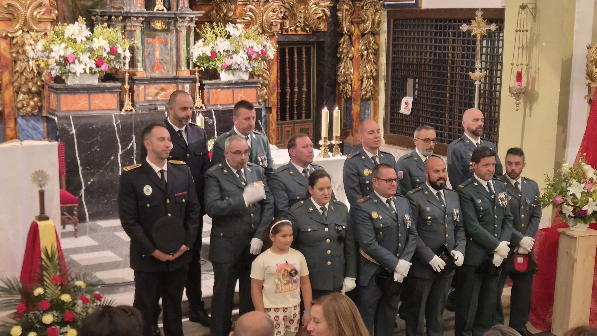Peñaranda celebra el Día de la Hispanidad y la Festividad de la Virgen del Pilar junto a la Guardia Civil