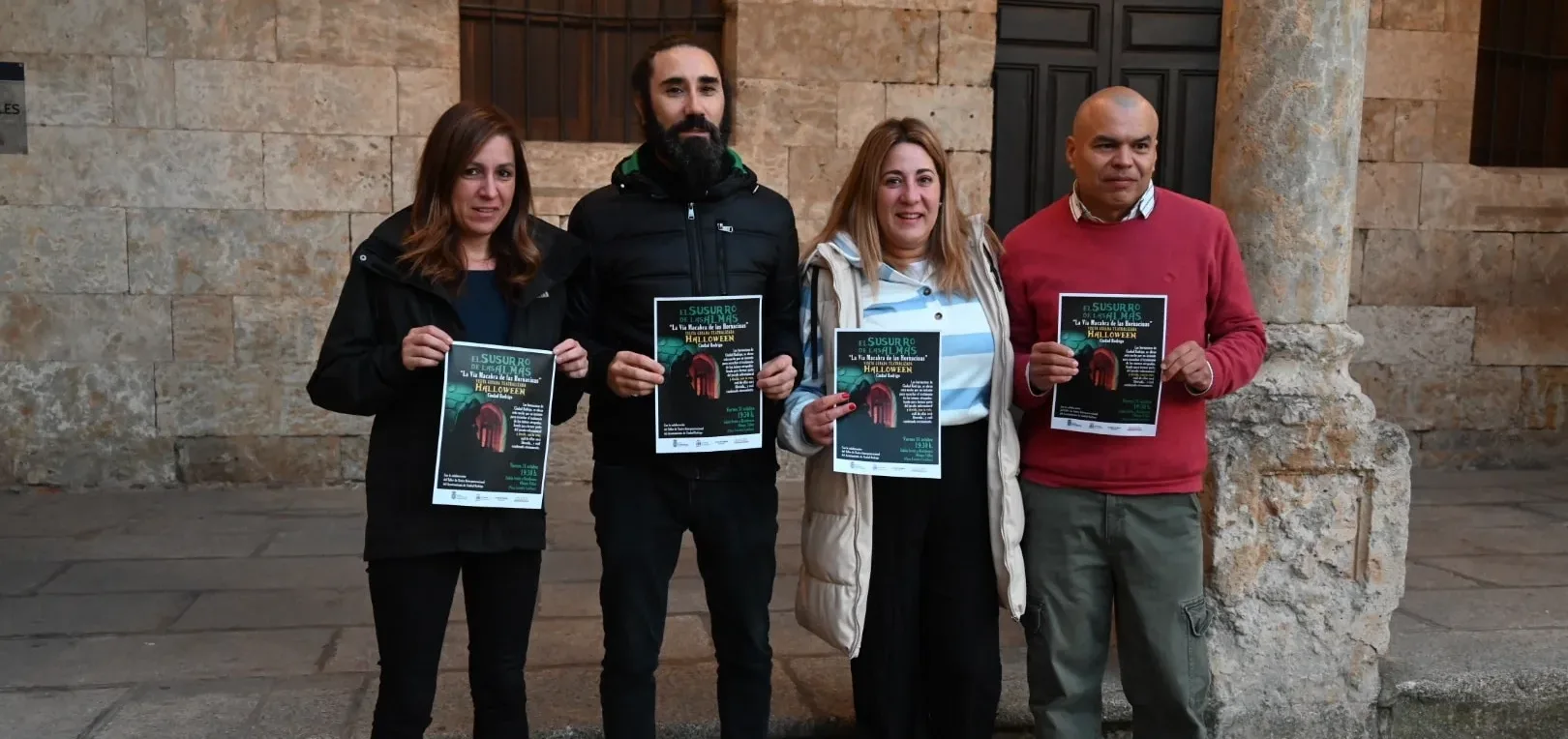 Ciudad Rodrigo revive el misterio con la ruta teatralizada de Halloween “El susurro de las almas”