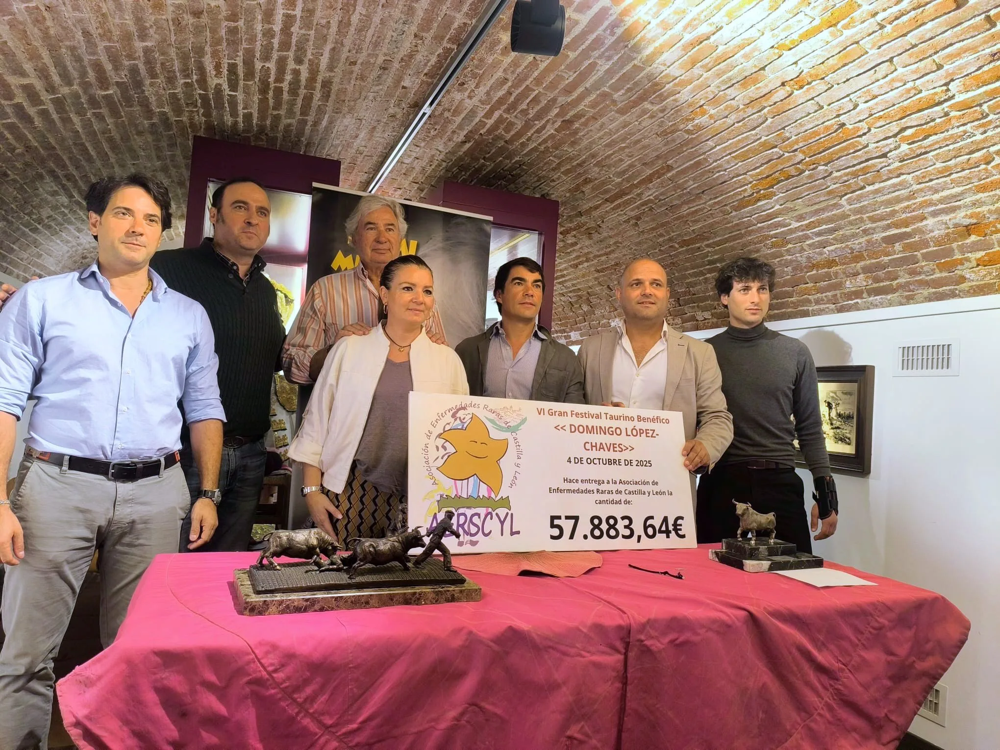 Ledesma vuelve a dar ejemplo de solidaridad: récord de 57.883,64 euros recaudados para AERSCYL
