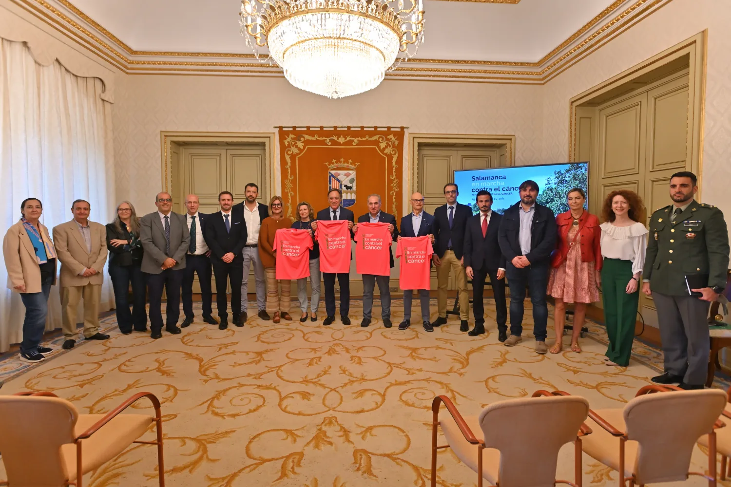 Salamanca se prepara para la Marcha contra el Cáncer el 19 de octubre