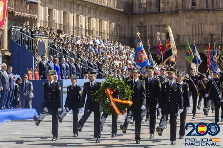 La Policía Nacional celebra este jueves su festividad con un acto central en la Plaza de Anaya