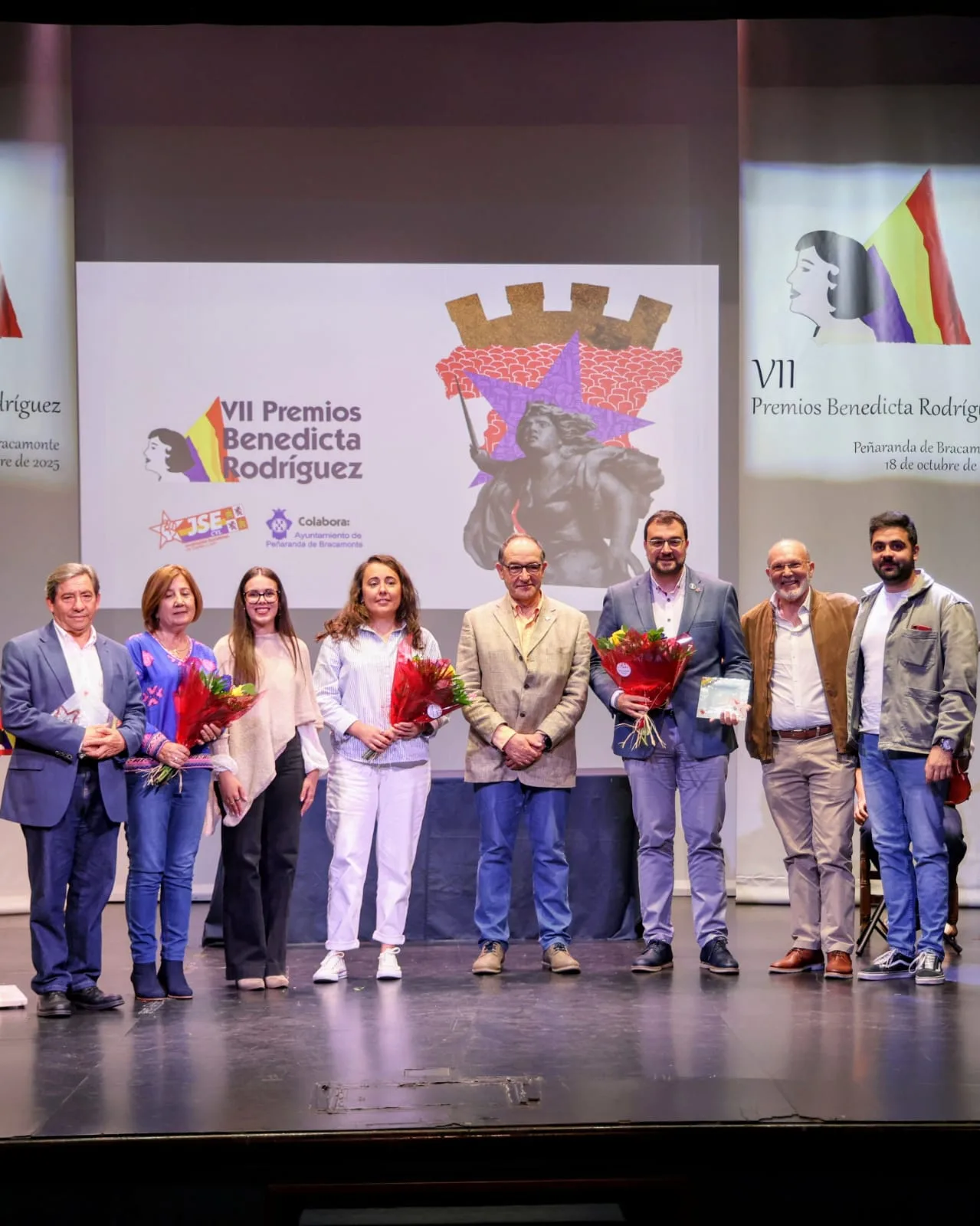 Juventudes Socialistas de Castilla y León entrega en Peñaranda de Bracamonte los VII Premios de Memoria Histórica ‘Benedicta Rodríguez’