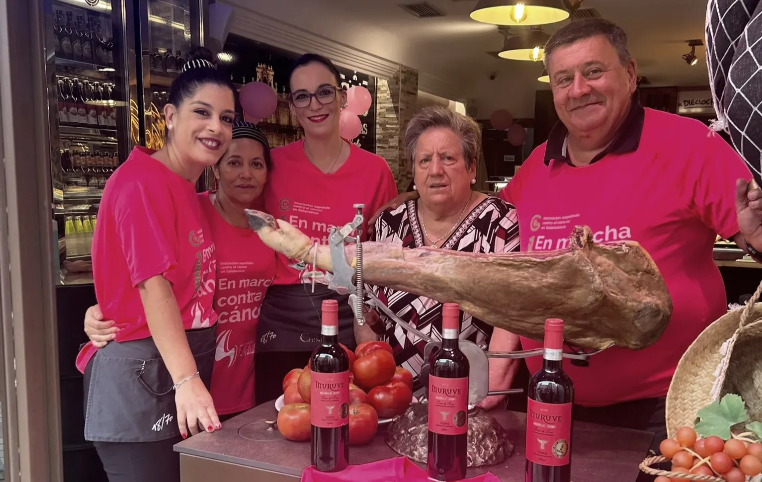 El Bar Chinitas se une a la XI Marcha contra el Cáncer: sabor, sonrisas y solidaridad en Salamanca