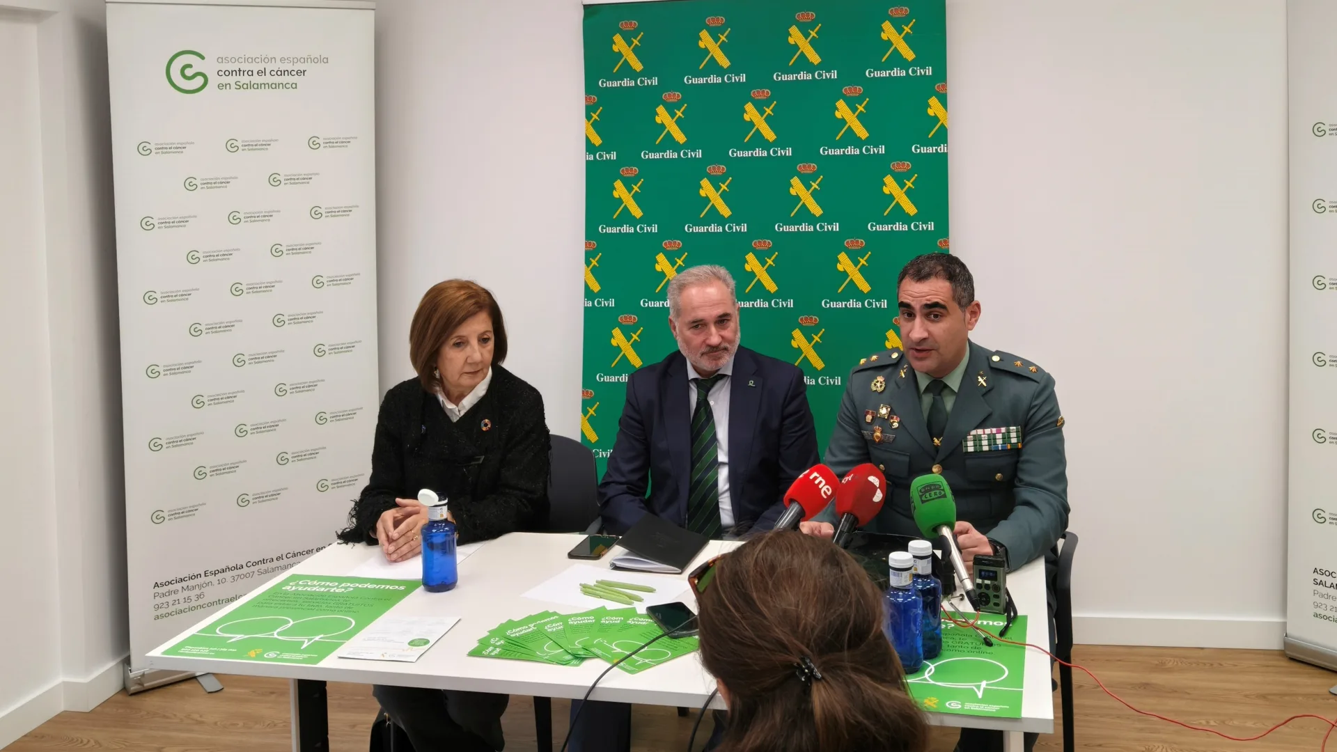 La Guardia Civil y la AECC presentan en Salamanca su protocolo de colaboración para fomentar la prevención y la sensibilización contra el cáncer