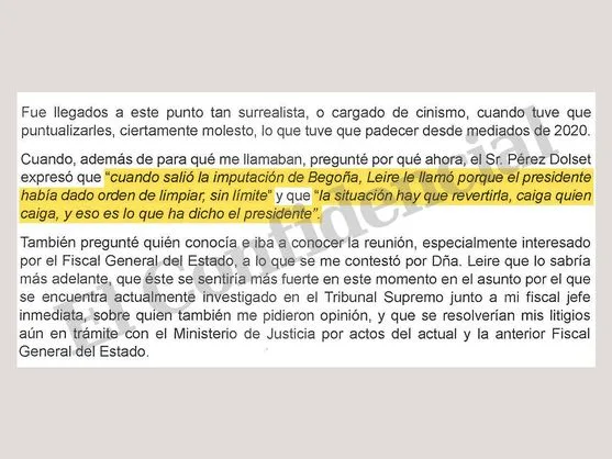Un fiscal contactado por las cloacas del PSOE señala al presidente Sánchez: “Cuando salió la imputación de Begoña, dio orden de limpiar, sin límite”
