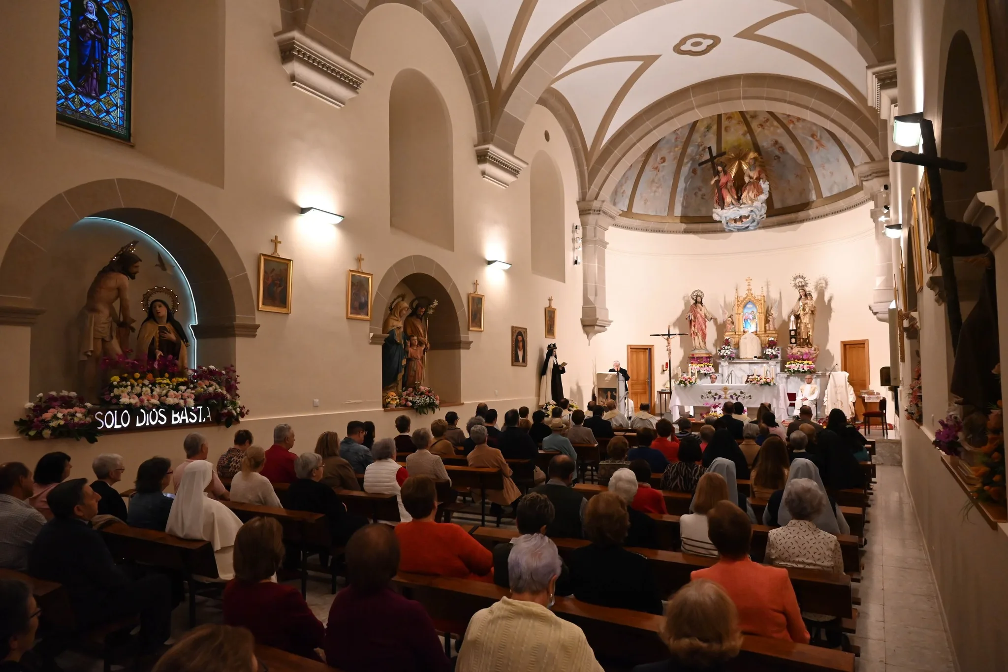 Ciudad Rodrigo celebra la festividad de Santa Teresa de Jesús en el convento de las Carmelitas