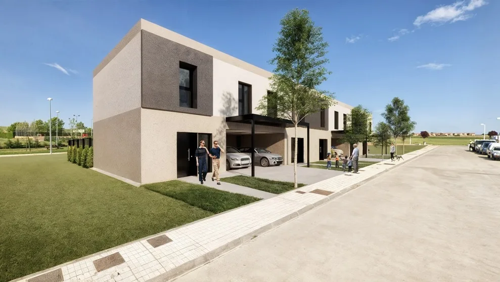 La Junta impulsa la construcción de cinco viviendas en régimen de venta bonificada en Castellanos de Moriscos