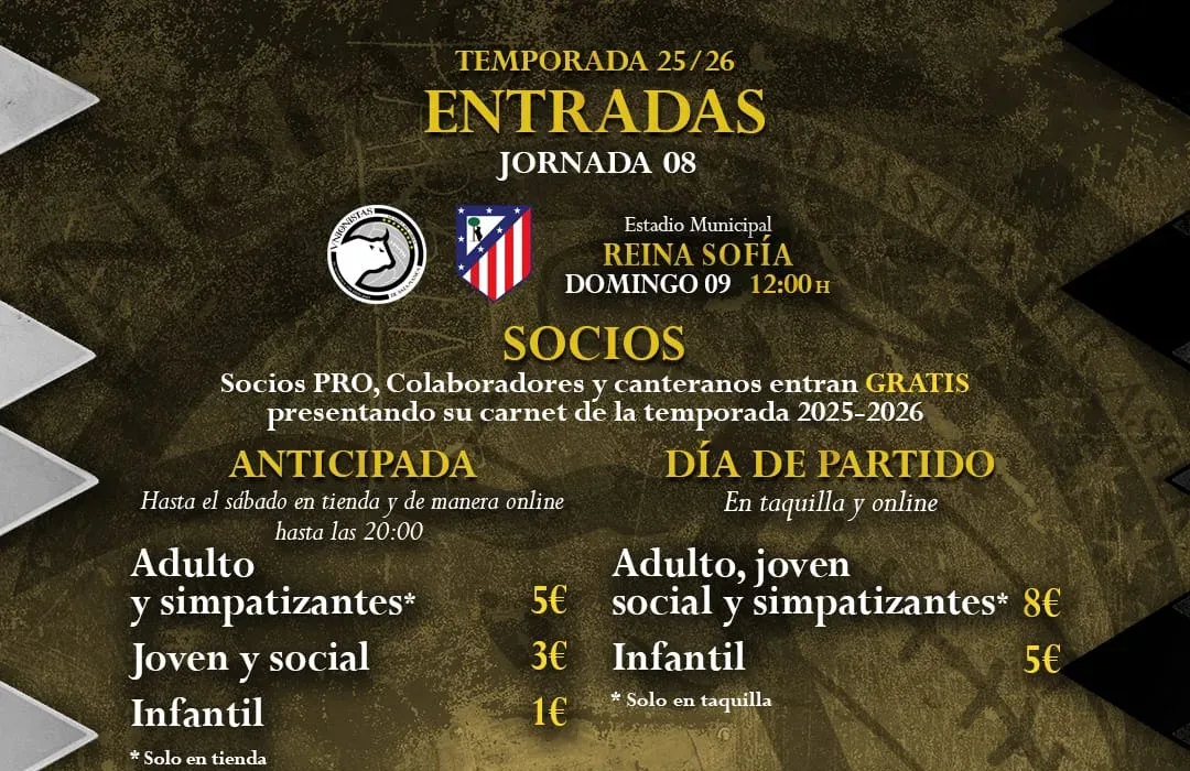 Unionistas recibirá al Atlético de Madrid en el Reina Sofía en una cita histórica para la cantera