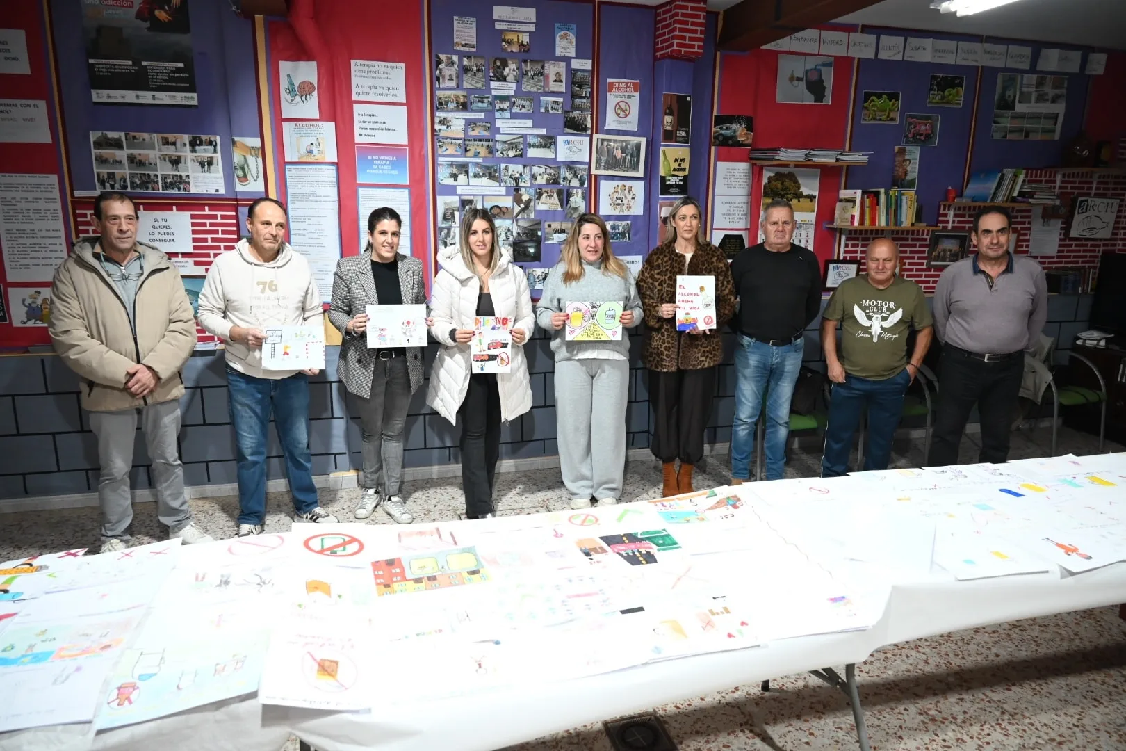 Cinco escolares ganan el concurso de dibujo de la 'Semana sin Alcohol' organizado por Arciu