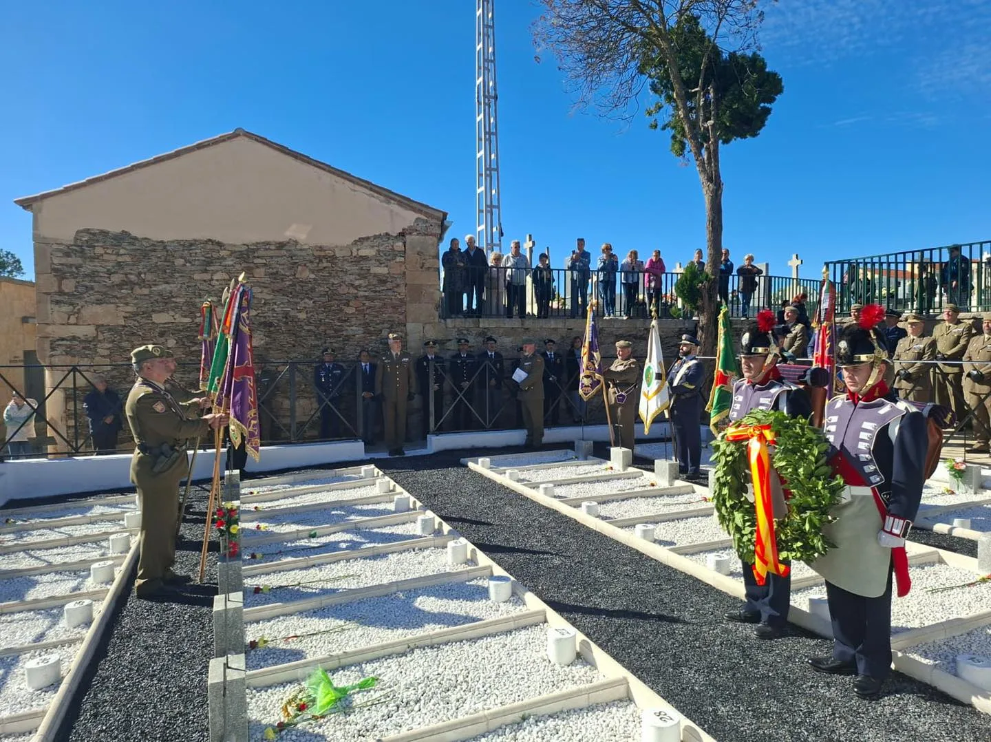 El Ayuntamiento de Salamanca acompaña al Regimiento de Ingenieros Nº11 en el Día de los Caídos por la Patria