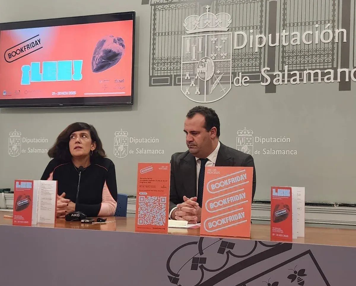 BookFriday 2025 llega a la provincia de Salamanca con actividades en bibliotecas, bibliobuses y colegios rurales