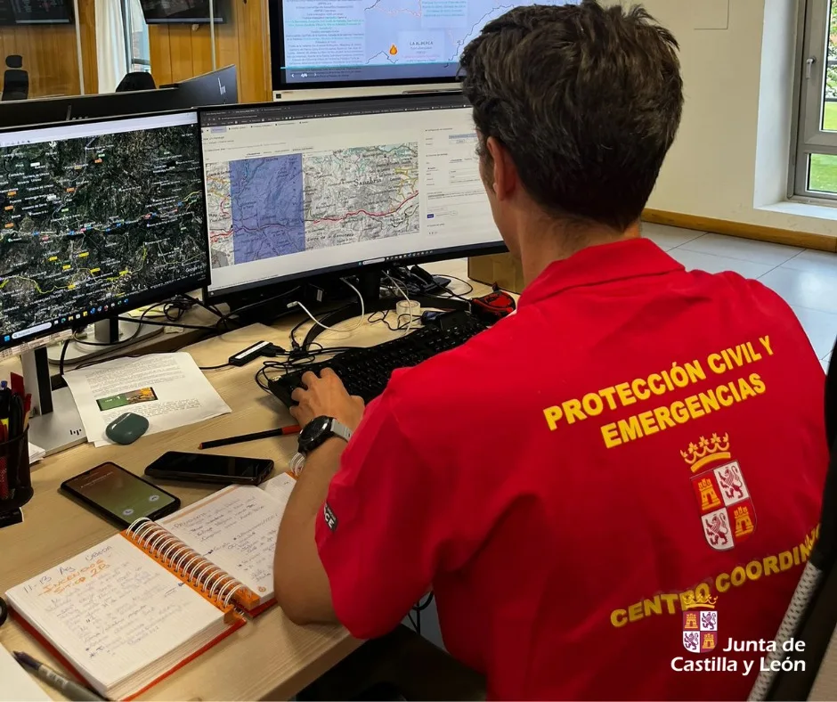 Finaliza la alerta por fenómenos meteorológicos en Castilla y León tras más de 220 llamadas atendidas por el 112