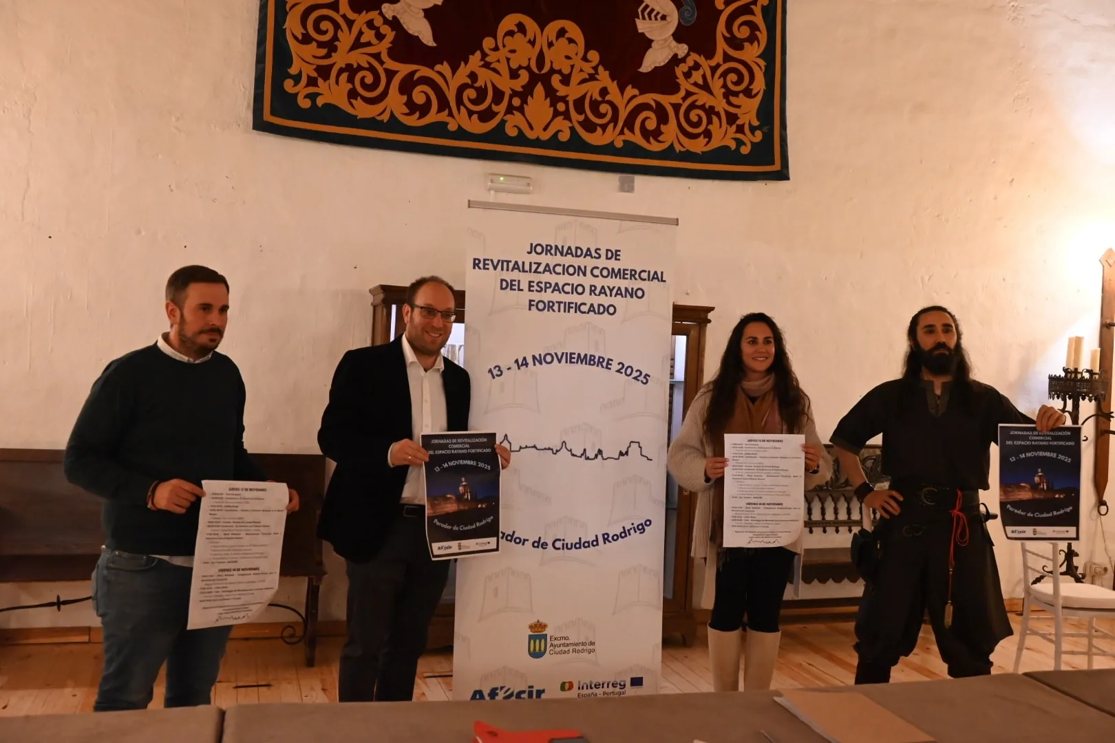 Ciudad Rodrigo impulsa la revitalización comercial del Espacio Rayano Fortificado con unas jornadas en el Parador