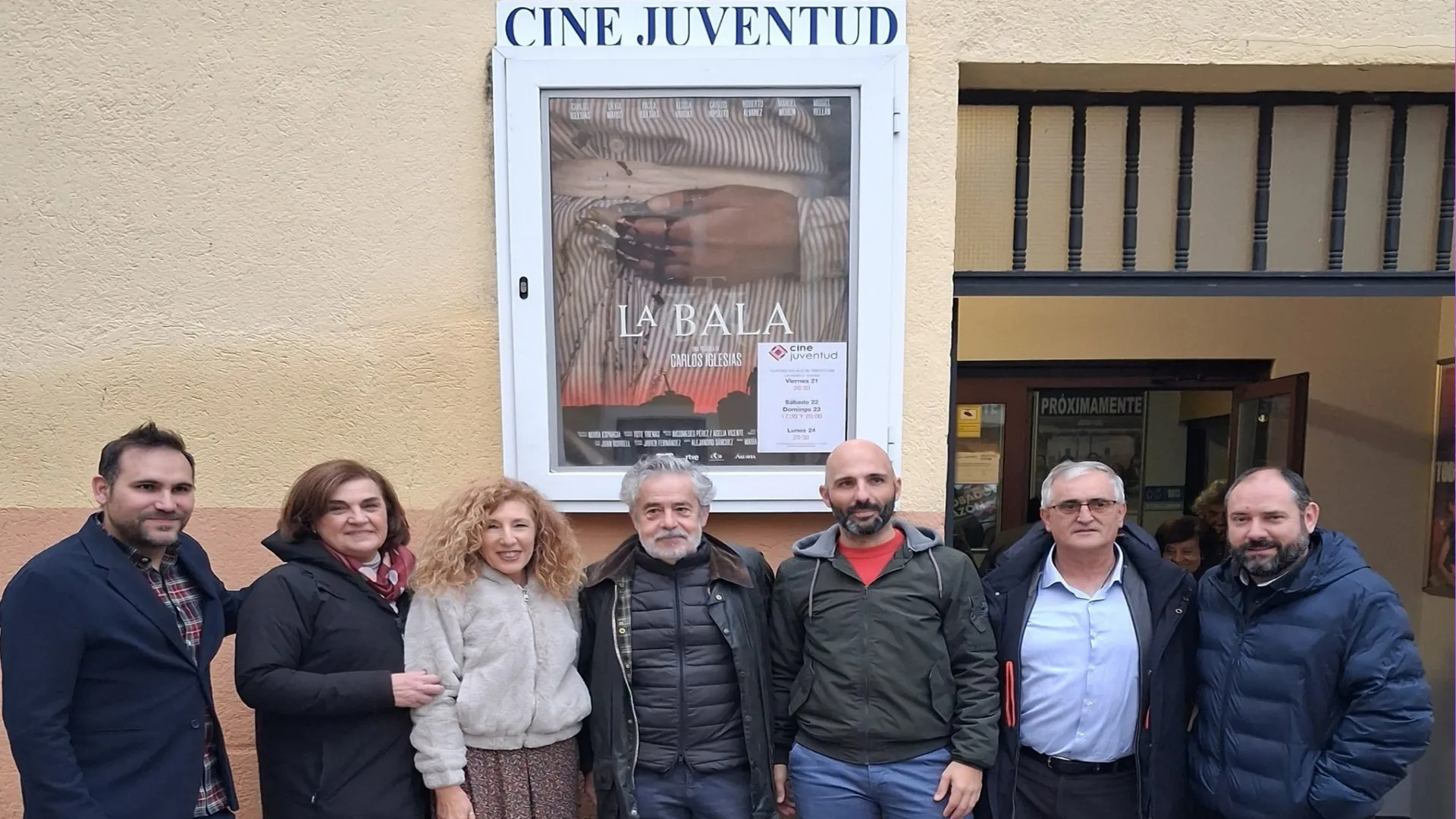 Carlos Iglesias presenta en Ciudad Rodrigo su nueva película “La Bala”