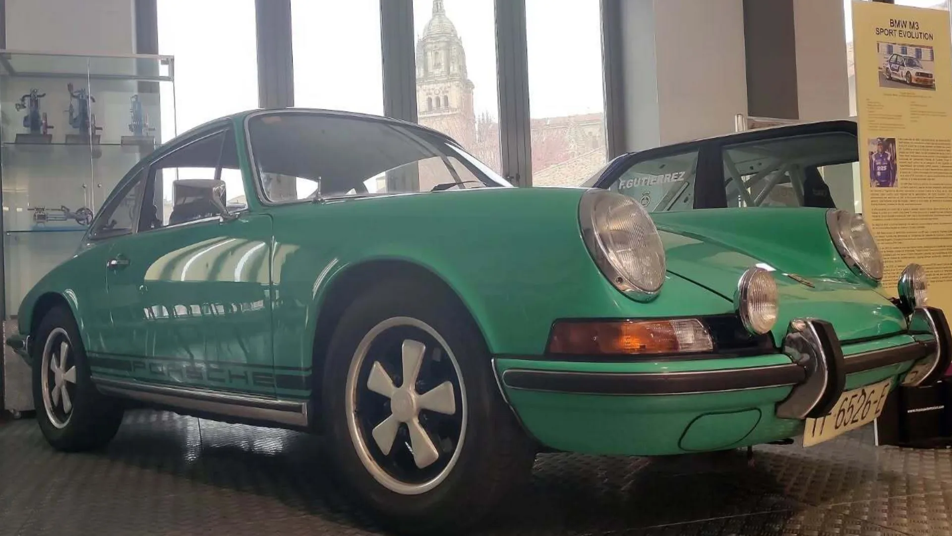 El Museo de Historia de la Automoción de Salamanca exhibe como ‘pieza del mes’ un Porsche 911 T de 1973