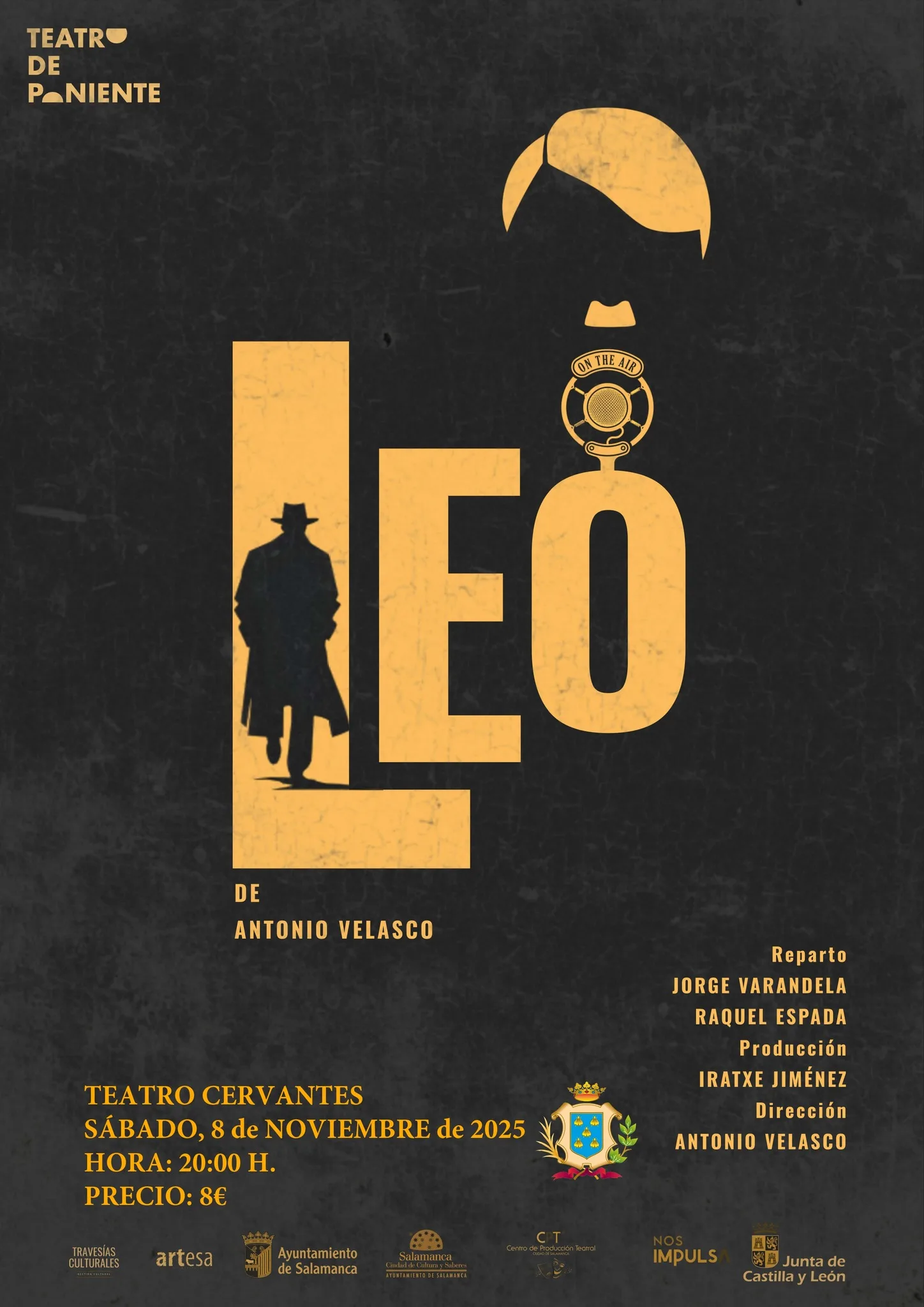 El Teatro Cervantes de Béjar acoge este sábado la obra “Leo”