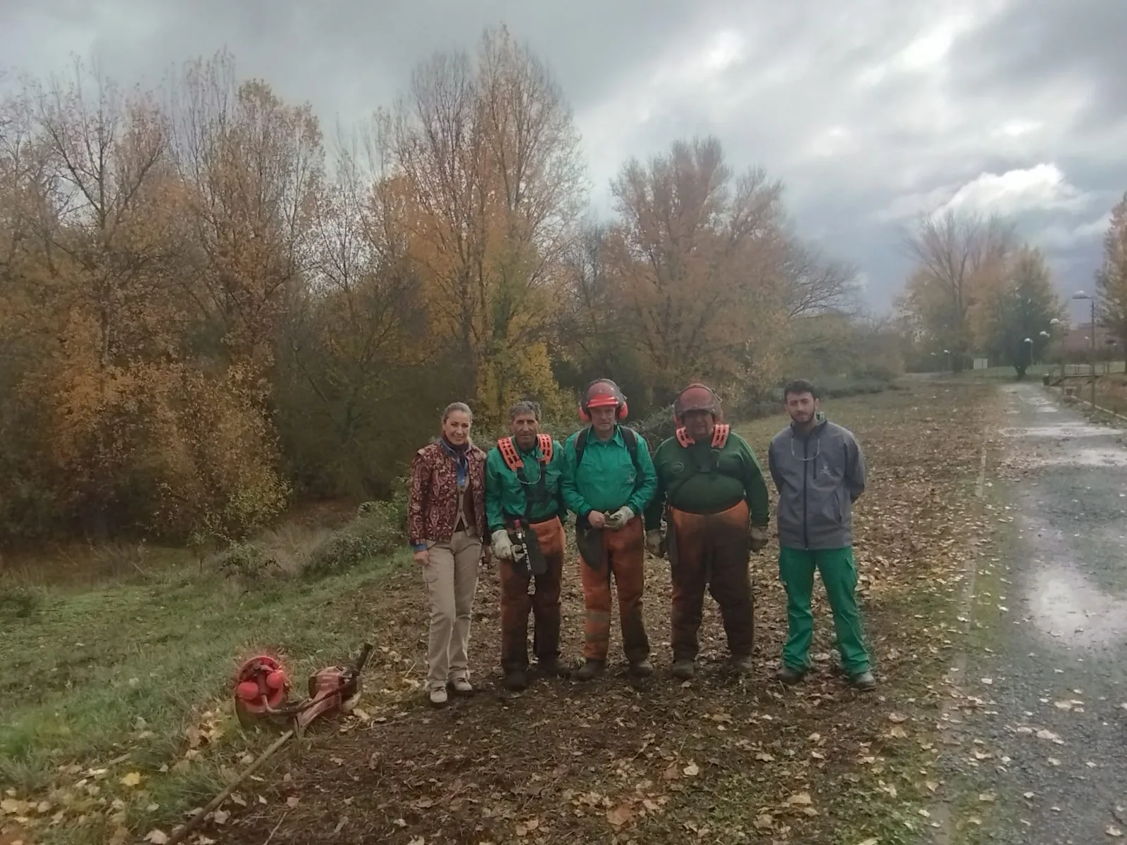 Santa Marta acondiciona dos kilómetros de la ribera del Tormes en la avenida de La Serna y el Parque Fluvial